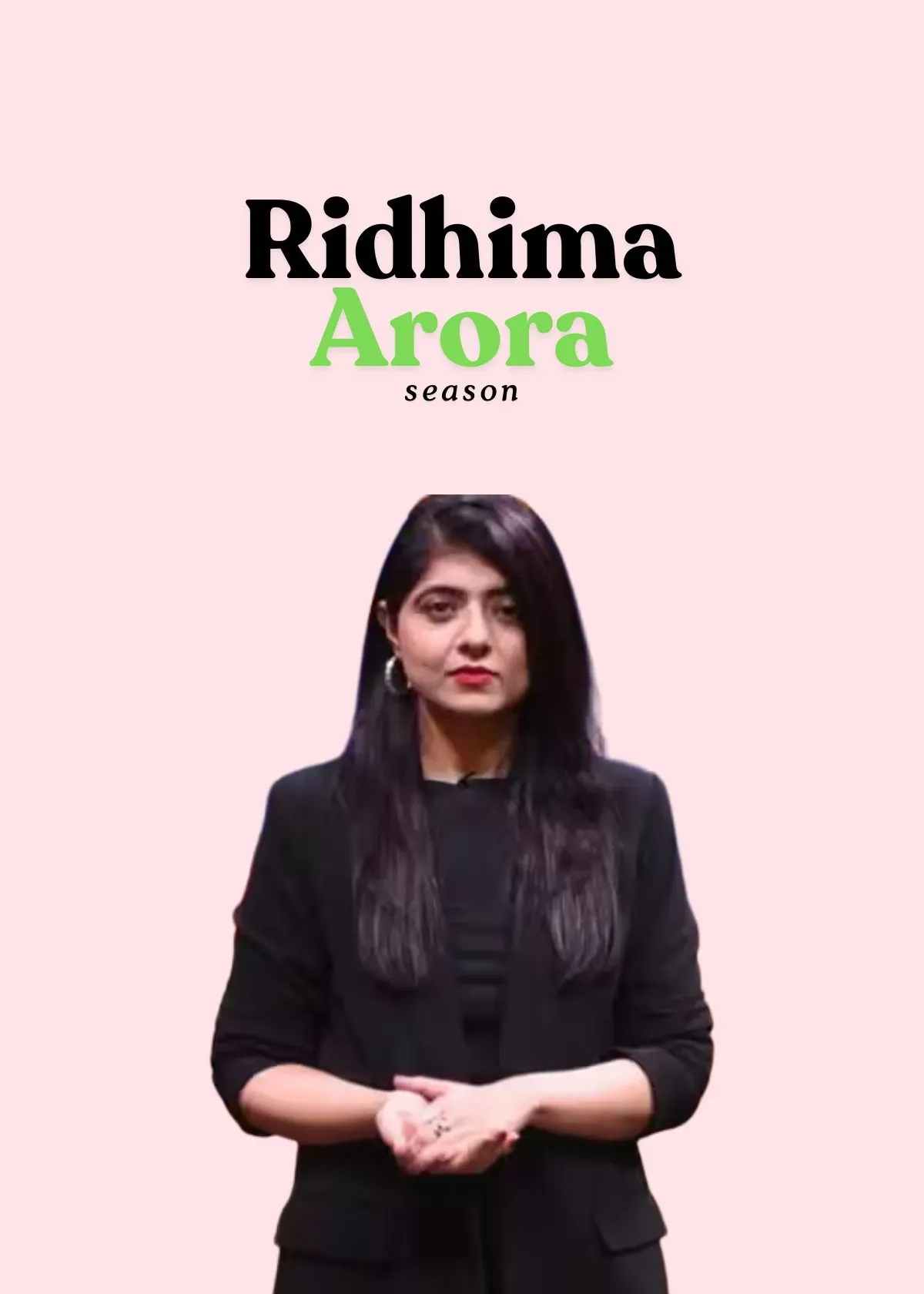 Founder of Namhya Foods Ridhima Arora